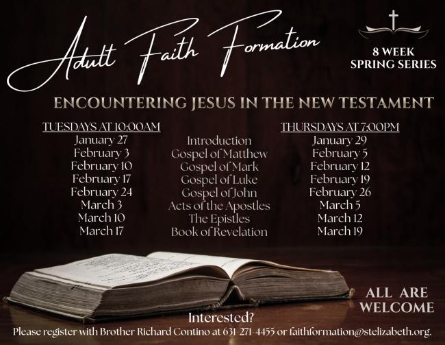 Winter 2026 Series New Testament
